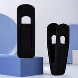 Black Velvet Hanger Clips , Strong Finger Clips Velvet Hangers, Skirt Hanger Clips Fit V1259-DP01-F-67