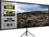 Tripod Projector Screen with Stand 80 inch 169 4K HD Projection Screen Stand Wrinkle-Free Height V952-TYPMDZCY80169V6FXV0