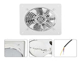 190mm 40W Wall Mounted Exhaust Fan Low Noise Home Bathroom Kitchen Garage Ventilation V1294-YM0901-JY04886-01