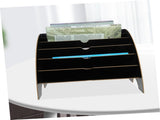 Display Stand Book Stand Desk Paper Organizer A4 Paper Desk Rack File Paper Organizer for V1370-AZ4-07499