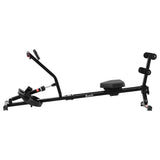 Everfit Hydraulic Rowing Machine Rower 12 Levels Resistance Exercise Fitness Gym Cardio ROWING-C-OIL-12L-B-BK