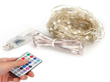 16Colors 200LEDs String Light Copper Wire RGB Decor Lamp IR Remote Control Timing Waterproof V1294-YM0901-3119210002411