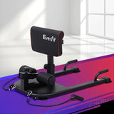 Everfit Deep Sissy Squat Weight Bench Adjustable Leg Extension Strength Training FIT-M-SQUAT-BENCH-BK