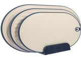 Blue Cutting Board Set, Multi-Function, Dishwasher Safe, Home Kitchen V1366-AZ2-W-23727