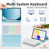 Tablet Case with Keyboard, For Galaxy A9 Plus 5G V1263-JX-7785-2