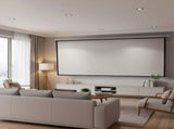 100 Inch 169 Manual Pull Down Outdoor Projector Projection Screen Theater Movie V63-835431