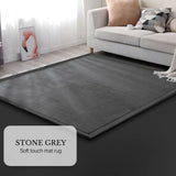 Soft Touch Ultra Plush Memory Foam Tatami Stone Grey Mat - 200 X 300 CM V262-LGH-0089G-1