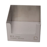 Stainless Steel Tissue Box Square Tissue Holder Large Opening Napkin Dispenser Modern Style for V1294-YM0901-3117230170512