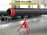 Pipe Jack Stand V-Head Foldable Legs 2500LB Max. Height 52" V952-GJ1107SGJ-VX00001V0