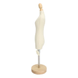 Dress Form Female Mannequin Torso Mini Dress Model with Wooden Base for Sewing Display Photo V1294-YM0710-3117230262511
