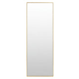 Yezi Rectangular Full Length Mirror 165x60cm Gold Standing Floor Wall Leaning DECO1040-GD-165X60-AU