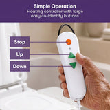 EQUIPMED Motorised Bath Lift Chair, Electric Battery Operated Reclining Seat, Bathing Aid for V219-HCHSHWEQ6PWA