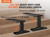 Ladder Levler, 29.8 L x 11.4-18 in H Support Surface, Steel Ladder Leveling Tool, Folding Pitch V952-LTTZZCG29INCD6LGSV0