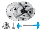 KP2-3/4 Lathe Chuck, 4-Jaw 70 mm Diameter, Metal Lathe Chuck Turning Machine Accessories, V952-MGCCKP275YC0517OZV0