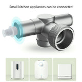 Flexible Pipe Set Convenient for Kitchen Sink Space Saving Drain Solution With Clear Backflow V1370-AZ4-12557