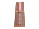 Rotating Hourglass Wall Mounted 15 Minute Wooden Sauna Sand Timer Clear Scales Explosion Proof for V1294-YM0901-3111250206012