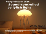 Hanging With Base Style Jellyfish Shaped Night Light - 1000mAh Rechargeable LED Lamp V888-ELOSUNG15252