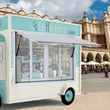 Concession Window, 91.4 x 91.4 cm Aluminum Alloy Food Truck Service Window with 4 Horizontal Sliding V952-SCFWCKYCB3636D0ENV0