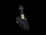 FIB Mens Tablet Crossover Bag Shoulder Strap Travel Wallet - Black V563-A734NBLACK