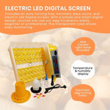 Electric 48 Egg Incubator Accessories Hatching Eggs Chicken Quail Duck V238-SUPDZ-33454518150