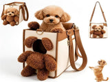 Medium Teddy Bear Dog Carrier Bag Breathable Tote
Plush Bear Design, Breathable Mesh, Wide Shoulder V1107-CS-YTCH26