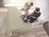 100% Cotton Khaki Waffle Soft Lightweight Cozy Breathable Bed V1258-DP02-C-1319