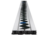 Spring Wire and Lock Channel,2 m Lock & U-Channel Bundle for Greenhouse, 20 Packs PE Coated V952-YMCKCTZLHJ2202VQ5V0
