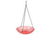 Solar Bird Bath Fountain Sturdy Plastics Hanging Bird Bath Bubbler Fountain Bird Feeder for Outdoor V1294-YM0901-3111240307512
