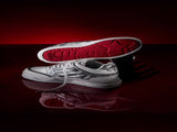 Men'S Casual Shoes Silver Snake Sneakers Board Shoes For Men Yinshe Shoes Urban - Silver - Size V1106-SHOE-65812-SILVER-AU6-EU39