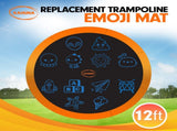 12ft Replacement Trampoline Jumping Mat - Emoji TRP-MAT-EMJ-12
