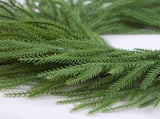 Artificial Norfolk Pine Wreath 60cm Faux Xmas Green Pine Hanging Wreath for Front Door Home Decor V1294-YM0901-240830FB05-1