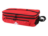 First Responder Bag Double Layer Medication Carrying Case Nylon Large Emergency Bag for Home Outdoor V1294-YM0901-3117250094711