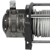 Industrial Hydraulic Winch 4535kg, Hydraulic Anchor Winch with 24m Strong Steel Cable, Hydraulic V952-YYJP10000B0000001V0