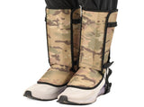 Camouflage khaki Outdoor Waterproof Leg Gaiters - Anti-Snake Bite & Scratch Protection Boot Covers V888-ELOSUNG36662