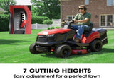 BAUMR-AG 38" Ride On Mower Tractor, Electric Start, 14hp 452cc, Hydrostatic, 100kg Towing, 7 Cut V219-MOWRIDBMP38A