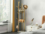 Marble & Metal Coat Rack Stand Heavy Duty V178-66751