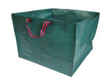 6 Pcs Reusable Garden Waste Bags with Handles Woven Polypropylene Garden Yard Bags Camping Trash Can V1192-AZ-W-11603