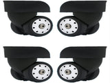 Replacement Luggage Wheels W046 S Size Replacement Plastic Wheels/Luggage Spinner Wheels V1188-WTJ-SJH-0750