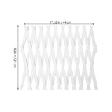 1-Pack Expandable Outdoor Lattice Panels for Garden Privacy and Decoration, Adjustable Size V1192-AZ-W-23937
