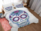 3Pcs/Set Distinctive Pattern Bedding Set Polyester Fiber Comfortable Quilt Cover Pillowcase V1294-YM0901-3117200097313