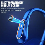NNEOBA Neck Bladeless Fan Mini Portable-Blue V1142-1005007262367655-2