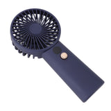 Portable Handheld Fan 100 Speeds Adjustable Powerful Wind USB Rechargeable Mini Desk Personal Fan V1294-YM0901-3113240155711