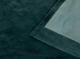 Marlow Blackout Curtains 2-Panel Velvet Room Darkening Eyelet Curtains 240x230cm CD1024-GN-240X230-AU