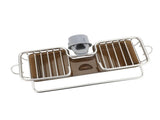 Kitchen Sink Faucet Organizer Space Aluminium Plastic Multifunctional Space Saving Hook Fast Drying V1294-YM0901-3117240214712