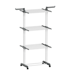 4 Tiers Clothes Airer Drying Rack Coat Garment Stand Hanger Laundry Foldable V201-QUEW13175798