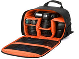 Professional waterproof outdoor photography SLR camera backpack travel bag - orange V1188-MS101-00749-1