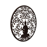 Lasercut Buddha Serenity Wall Art 80cm V637-01534BUD