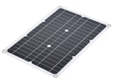 Dual USB Port Solar Panel Versatile Portable Solar Panel Charger Photovoltaic Charging with 10A V1294-YM0523-3114220034111