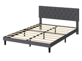 Levede Bed Frame Upholstered Platform Mattress Base Queen BF1080-Q-AU