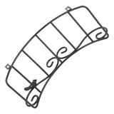 Garden Hose Holder Black Multifunction Antique Style Bird Brackets Water Pipe Storage V1294-YM0523-3111210364411